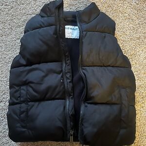 Black toddler boys vest